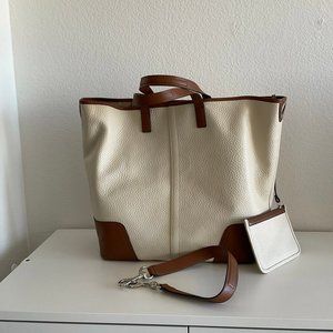 BRAND NEW Coach Hadley Luxe Grain Duff Leather Bag